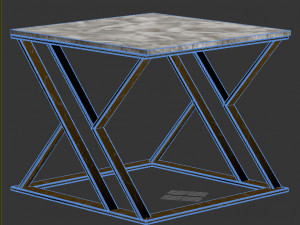 golden table lamps 3Dモデル