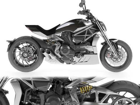 MOTORCYCLE ducati2023 3D Model