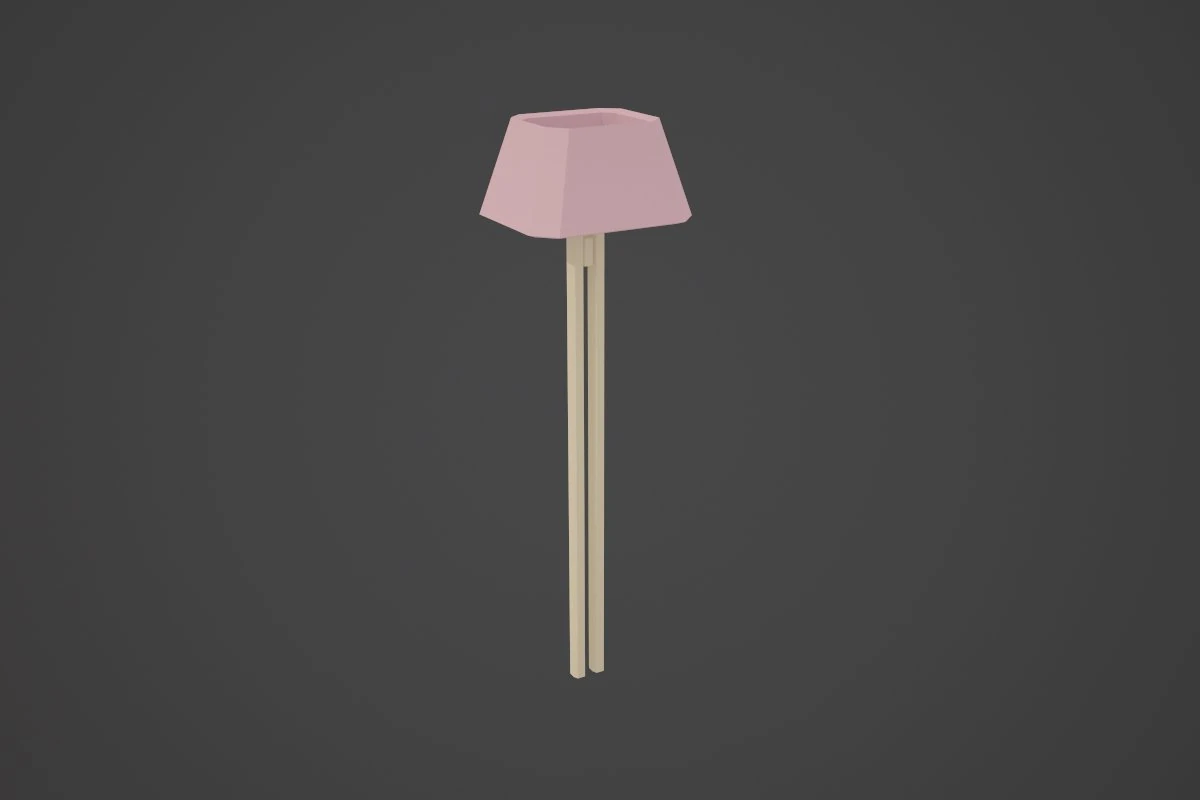 modern lamp model 3D Model .c4d .max .obj .3ds .fbx .stl .blend 