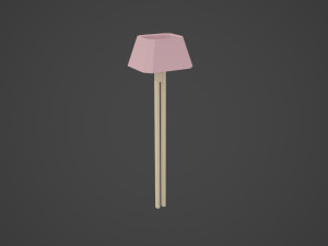 modern lamp model 3D मॉडल