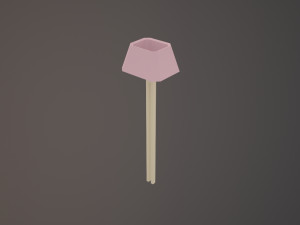 modern lamp model 3D मॉडल