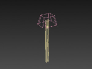 modern lamp model 3D मॉडल