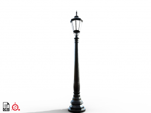 street lamp collection 3Dモデル