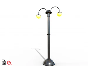 street lamp collection 3D Model