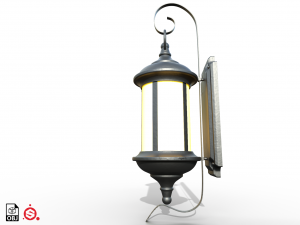 street lamp collection 3Dモデル