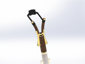 hand catapult 3D 模型