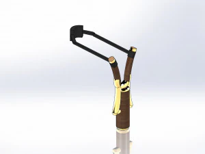 hand catapult 3D Model