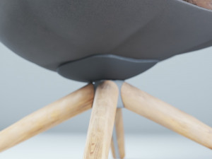 modern lounge chair 3D 모델