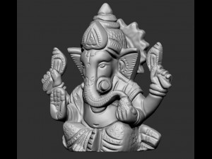 ganesha for 3d printing 3D मॉडल
