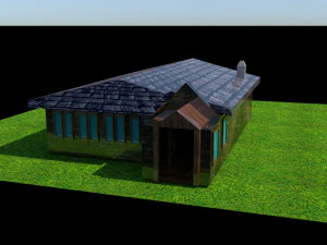 casa amueblada-casa amueblada Modelo 3D