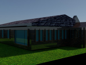 furnished home-casa amueblada 3D Model