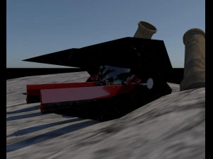 interceptor 3D Model