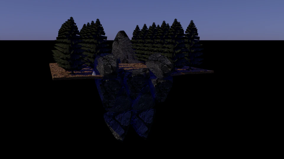 forest-bosque 3D Model .c4d .max .obj .3ds .fbx .stl .blend 