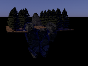 forest-bosque Modelo 3D
