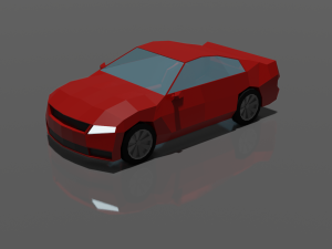 lowpoly car 3D Модель