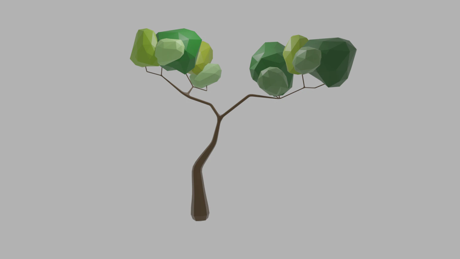 lowpoly trees 3D Model .c4d .max .obj .3ds .fbx .stl .blend 