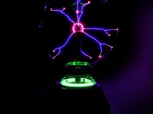 plasma globe in blender 3D Модель