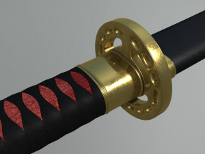 Katana 3D मॉडल