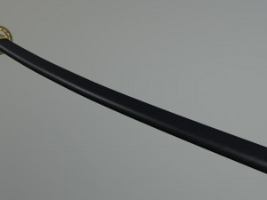 Katana 3D Model