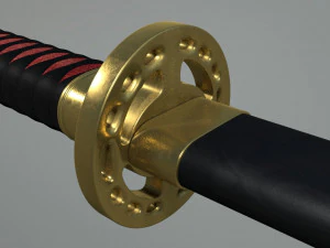 Katana 3D Model