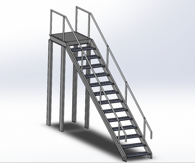 stair case Modelo 3D .c4d .max .obj .3ds .fbx .stl .blend