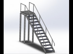stair case 3D 模型