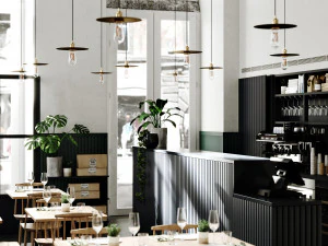 restauracja prado w Lizbonie do renderowania 3dmax i korony Model 3D