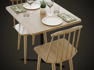 restauracja prado w Lizbonie do renderowania 3dmax i korony Model 3D