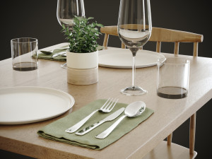 prado restaurant lisbon for 3dmax and corona render Model 3D