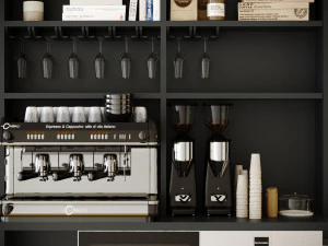 restauracja prado w Lizbonie do renderowania 3dmax i korony Model 3D