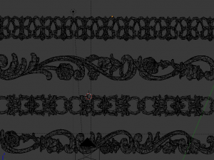 classic decor ornament v-01 Modelo 3D