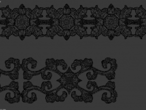 classic decor ornament v-02 3D-Modell