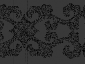 classic decor ornament v-02 3D-Modell