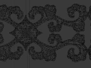 classic decor ornament v-02 3D Model