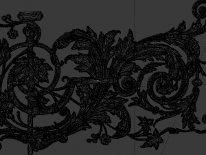 classic decor ornament v-04 Modello 3D
