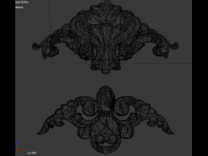 classic decor ornament v-05 3D-Modell