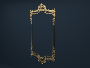 classic decor ornament v-06 3Dモデル