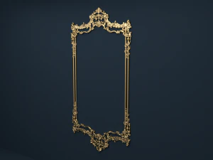 classic decor ornament v-06 3D Model