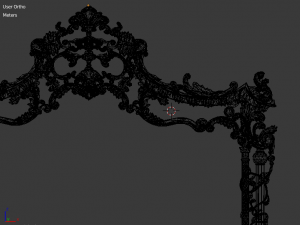 classic decor ornament v-06 3Dモデル