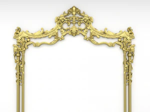 classic decor ornament v-06 3D Model