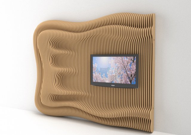 parametric tv 01 3D Model .c4d .max .obj .3ds .fbx .stl .blend 
