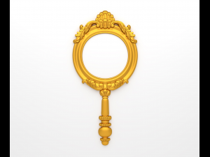 frame mirror 01 Modelo 3D