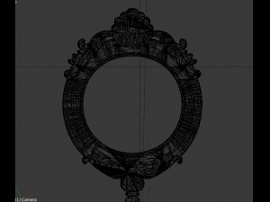 frame mirror 01 Modello 3D