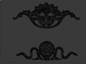 classic decor ornament v-07 3D Model