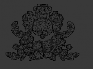 classic decor ornament v-07 3D Model