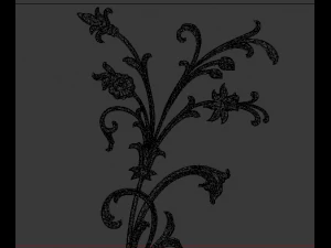 classic decor ornament v-08 3D Model