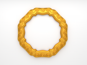frame mirror 02 3Dモデル