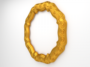 frame mirror 02 Modèle 3D