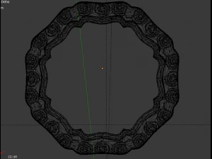 frame mirror 02 3D Model