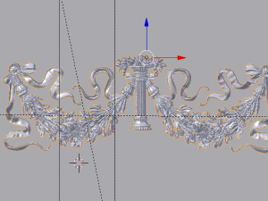 classic decor ornament v-10 3D 모델